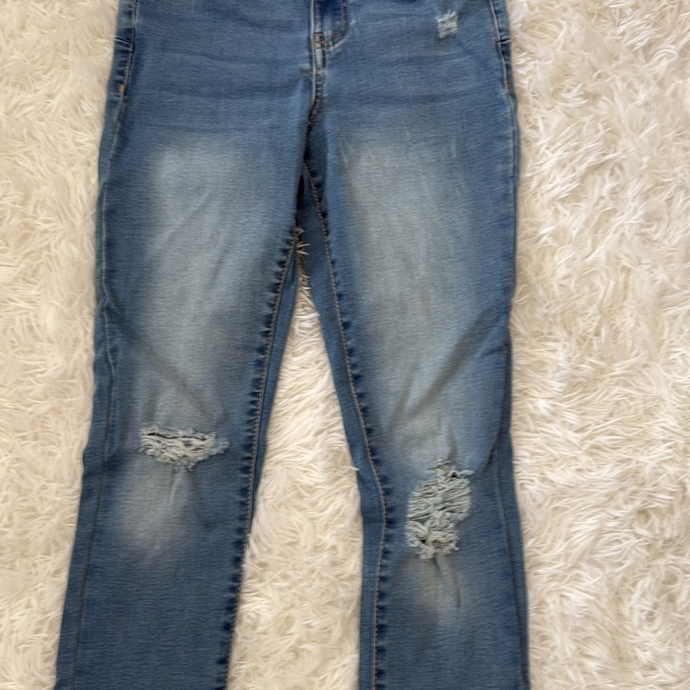 Stretchy mid rise push up jeans - Picture 4 of 6